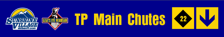 24" TRAIL SIGN TEEPEE MAIN CHUTES
