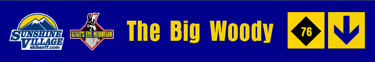 24" TRAIL SIGN THE BIG WOODY