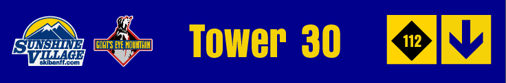 24" TRAIL SIGN TOWER 30
