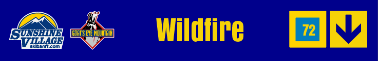 24" TRAIL SIGN WILDFIRE
