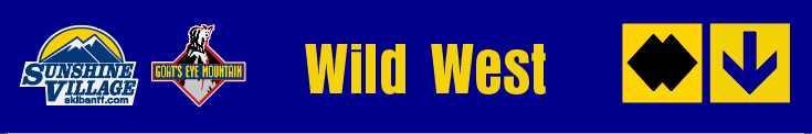 24" TRAIL SIGN WILD WEST