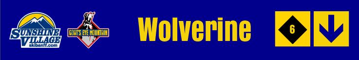 24" TRAIL SIGN WOLVERINE