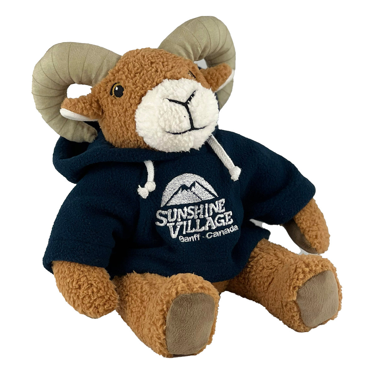 10" Big Horn Sheep Stuffy Critter Navy