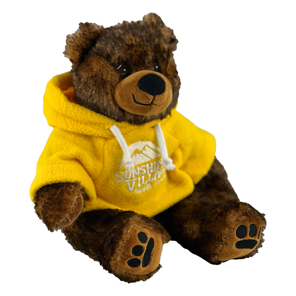 12" Grizzly Bear Stuffy Critter Yellow