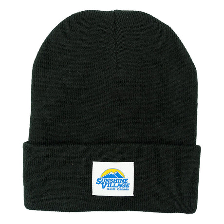 Sunshine Village Rouster Knit Toque Black