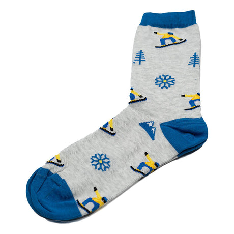 Banff Sunshine x Friday Sock Co Mens Socks Snowboard