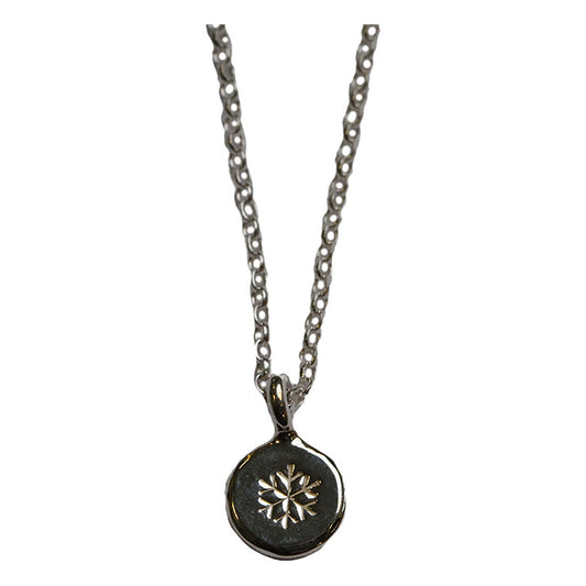 Daisy V Sterling Silver Necklace