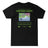 Northern Lights Heavy Weight Boxy Tee Black