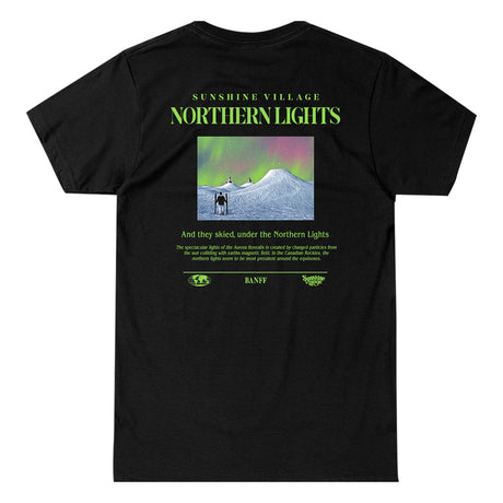 Northern Lights Heavy Weight Boxy Tee Black