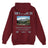 Monarch Mountain Hoodie Burgundy