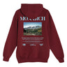 Monarch Mountain Hoodie Burgundy