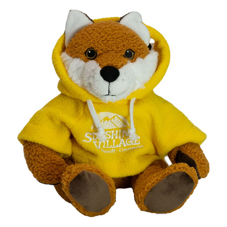 10" Stuffy Curly Critter Fox Yellow