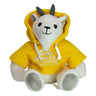 10" Mountain Goat Stuffy Critter Yellow