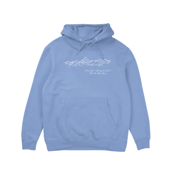 Mount Assiniboine Outline Hoodie