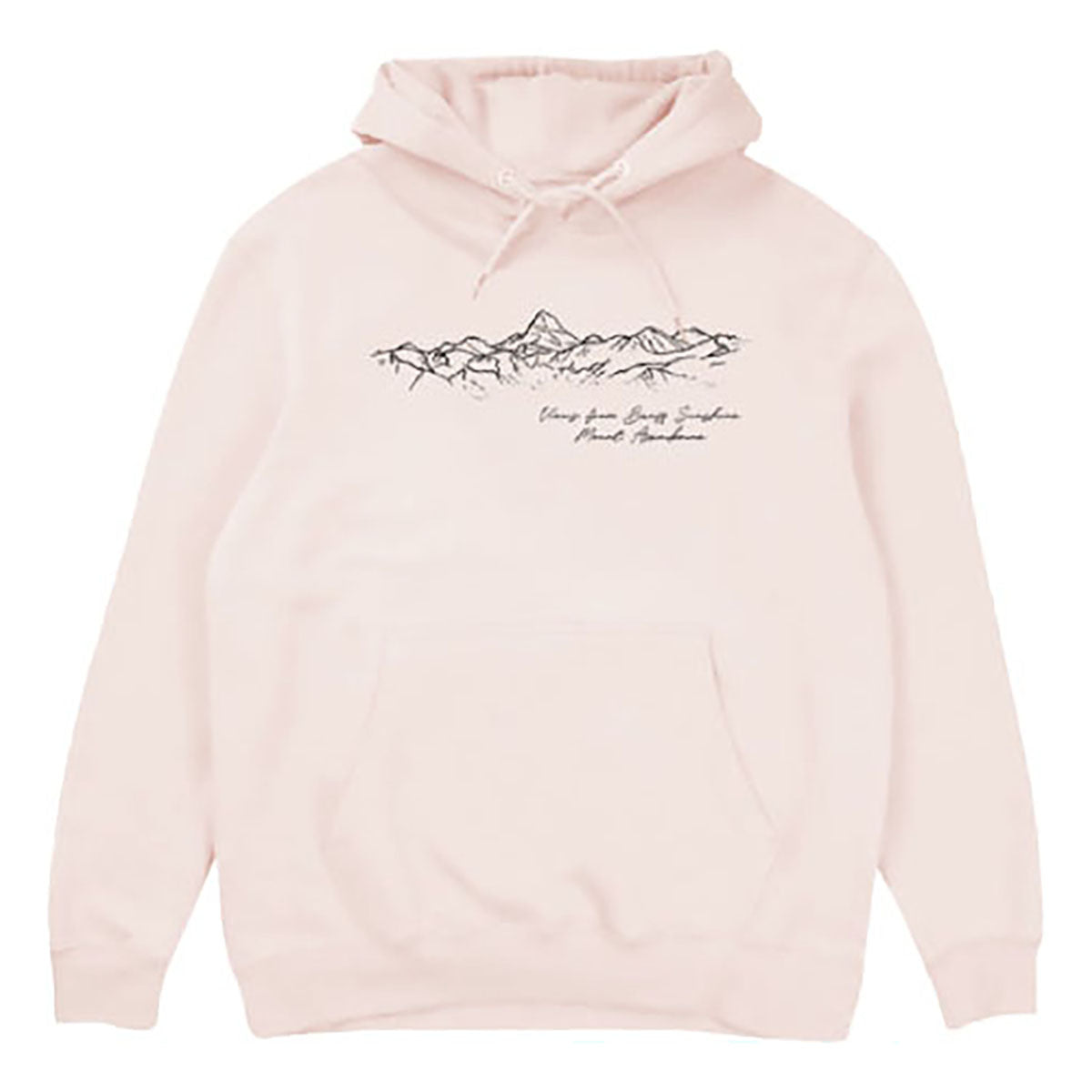 Mount Assiniboine Outline Hoodie