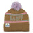 Banff Sunshine Cuffed Knit Toque Latte Pink O S