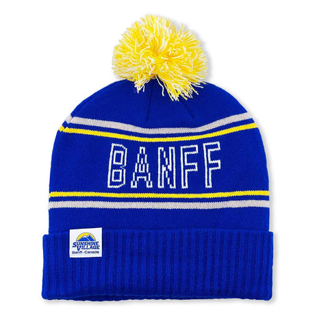 Banff Sunshine Cuffed Knit Toque Royal O S