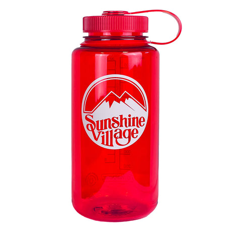 Sunshine Village Nalgene Water Bottle 32oz Ruby