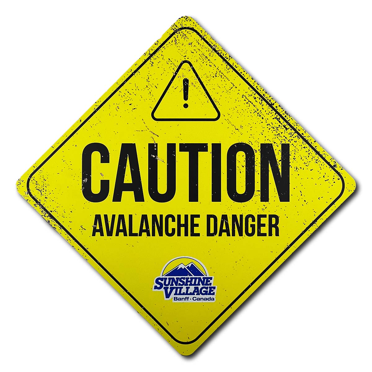 Warning Sign - Caution Avalanche