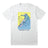 Shred The Shine Skier Tee White