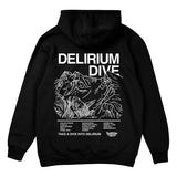 Freeride Zone Delirium Dive Hoodie Black