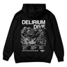 Freeride Zone Delirium Dive Hoodie Black