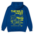 Freeride Zone Wild West Hoodie Royal Blue