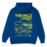 Freeride Zone Wild West Hoodie Royal Blue