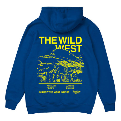 Freeride Zone Wild West Hoodie Royal Blue