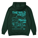 Freeride Zone Wild West Hoodie Sports Green