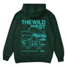 Freeride Zone Wild West Hoodie Sports Green