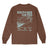 Freeride Series South Side Chutes Long Sleeve Shirt Chestnut