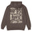 Mad Trapper's Heritage Collage Hoodie Brown