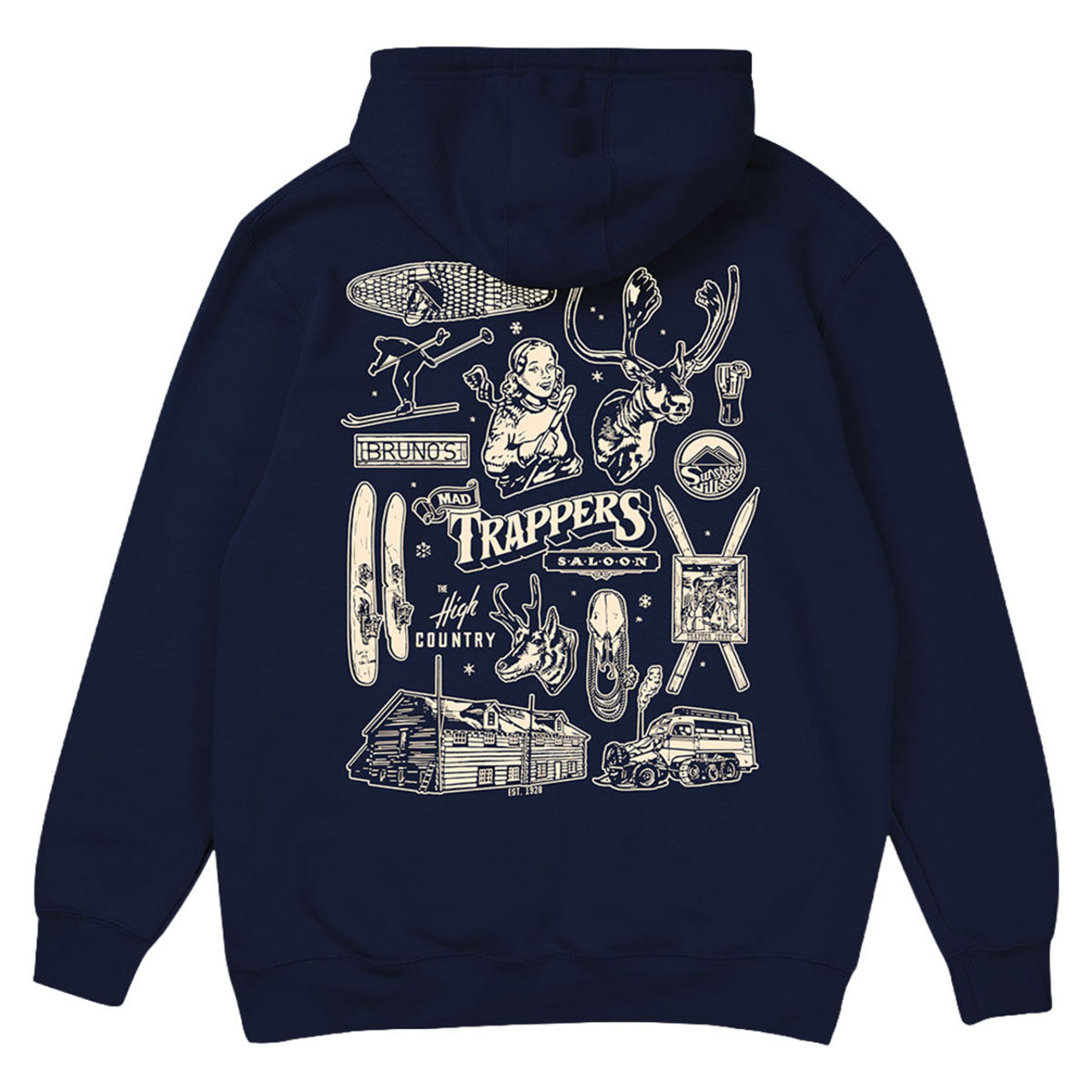 Mad Trapper's Heritage Collage Hoodie | Free Shipping $100+ – Shop