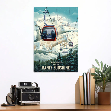 Metal Souvenir Sign - Gondola