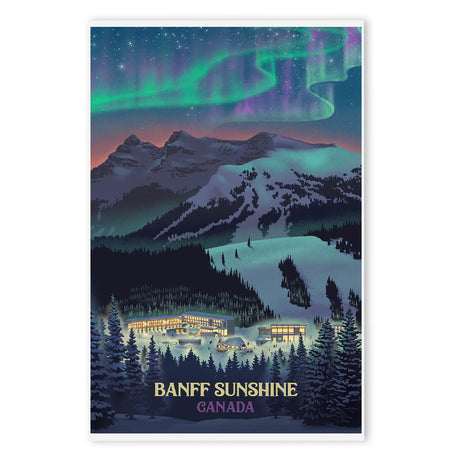 Heavy Stock Art Print - Northern Lights
