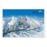 Heavy Stock Art Print - Trail Map