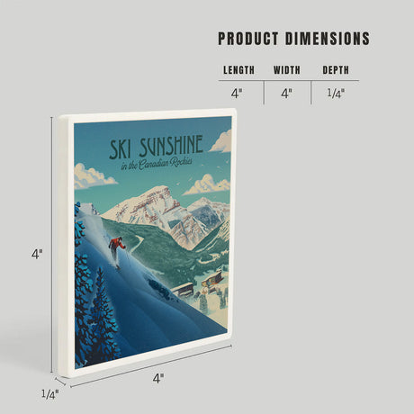 Ceramic Coasters 4 Pack - Dive Into Delirium