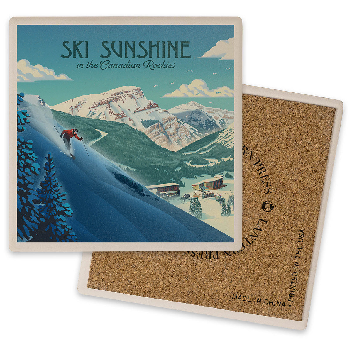 Ceramic Coasters 4 Pack - Dive Into Delirium