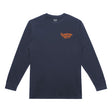 Mountain Info Series Mount Bourgeau Long Sleeve Shirt Navy