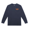 Mountain Info Series Mount Bourgeau Long Sleeve Shirt Navy
