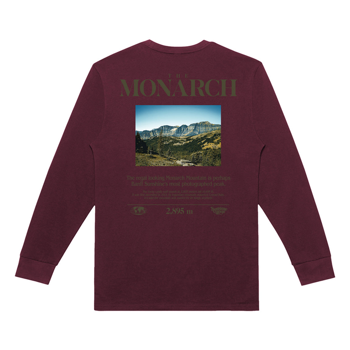 Mountain Info Series Monarch Mountain Long Sleeve Shirt