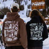 Mad Trapper's Heritage Collage Hoodie