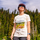 Watercolor Rock Isle Women's Tee