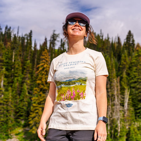 Watercolor Rock Isle Women's Tee
