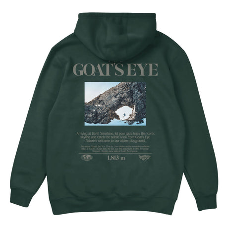 Mountain Info Series The Goat's Eye Hoodie Sports Green