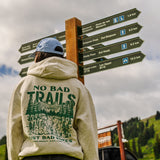 Sunshine Meadows No Bad Trails Just Bad Knees Hoodie