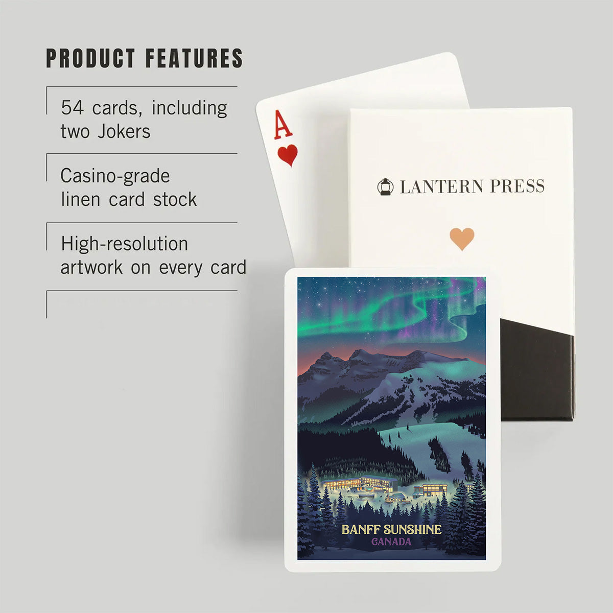 Standard Size Playing Cards - Northern Lights