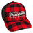 Mad Trapper's Plaid Trucker Hat Red O S