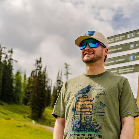 Trail Sign Raven Tee